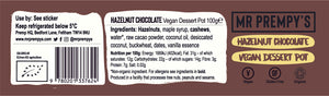 
                  
                    9 X Hazelnut Chocolate Vegan Dessert Pot - Case
                  
                