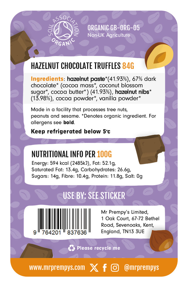 
                  
                    4 X Hazelnut Chocolate Truffles
                  
                
