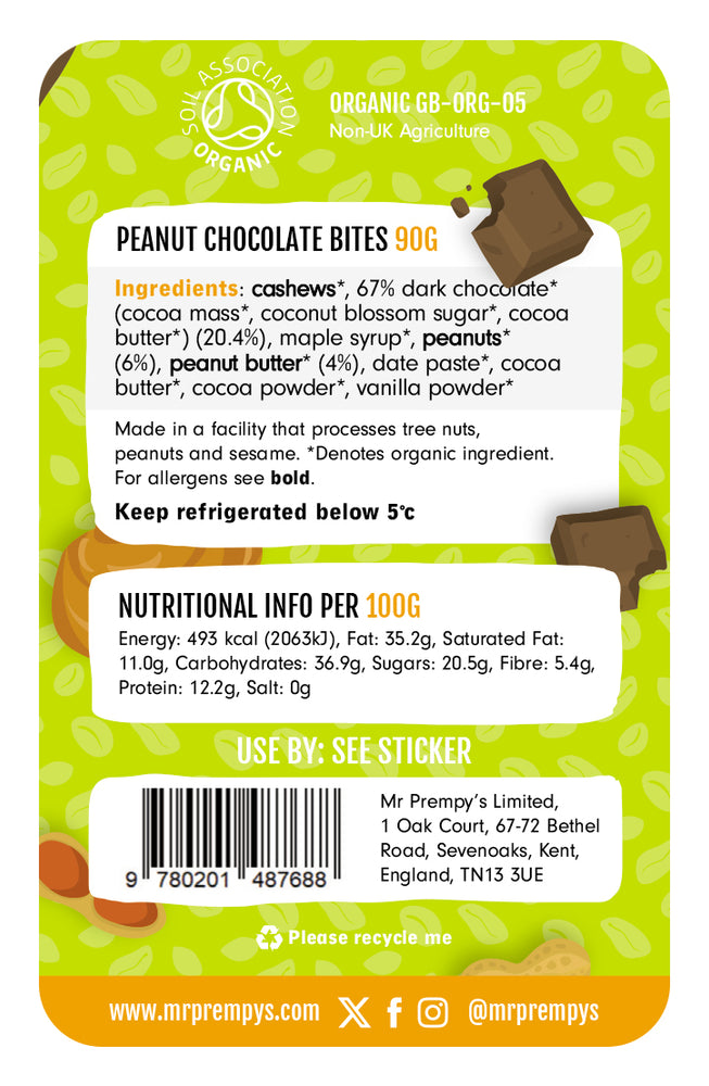 
                  
                    4 X Chocolate Peanut Bites
                  
                