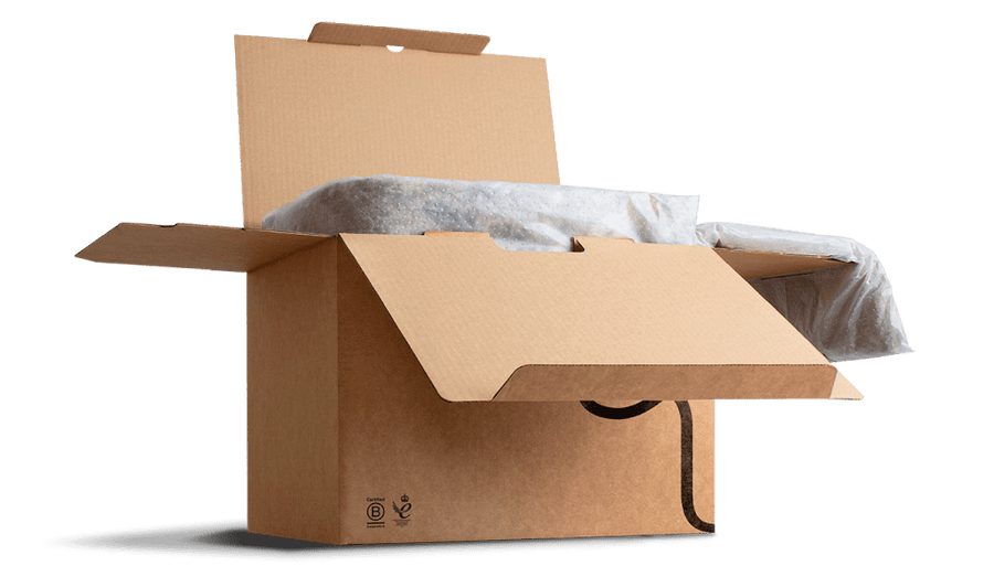WoolCool insulated delivery box lined with wool, used to keep Mr Prempy's orders chilled