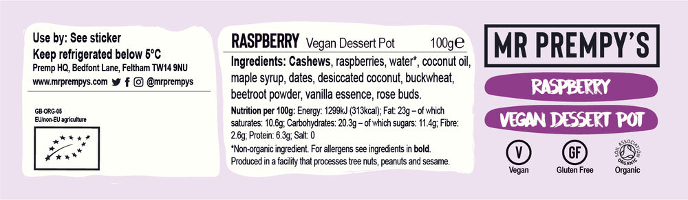 
                  
                    9 X Raspberry Vegan Dessert Pot - Case
                  
                