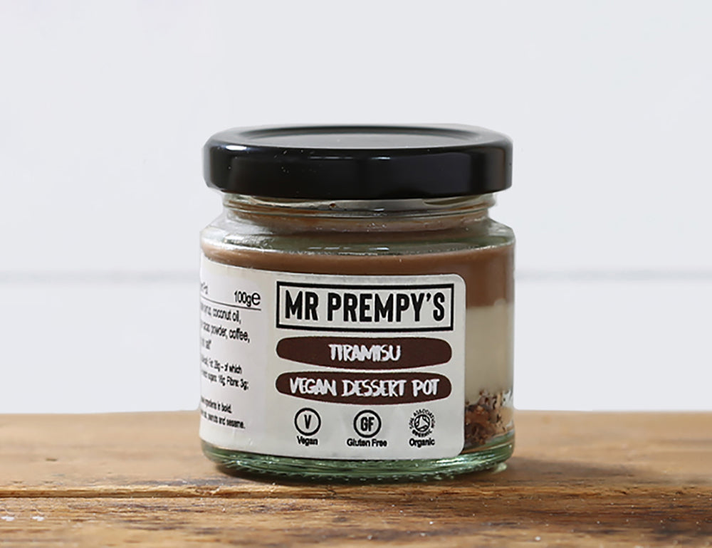 9 X Tiramisu Vegan Dessert Pot - Case