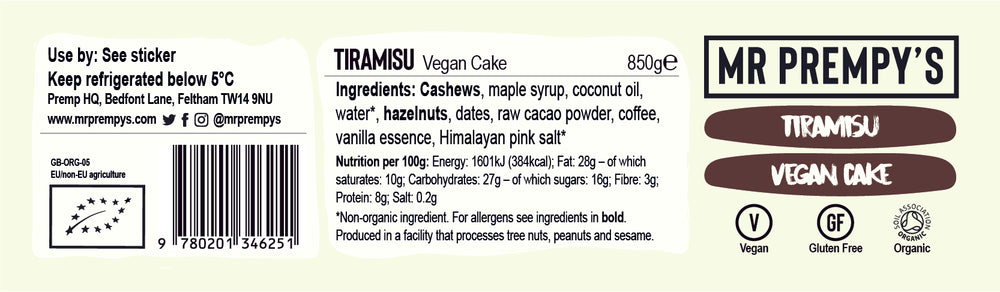 
                  
                    9 X Tiramisu Vegan Dessert Pot - Case
                  
                